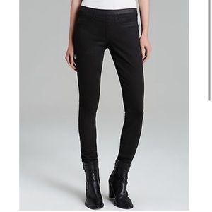 Helmut Lang Pull On Coated legging jeans